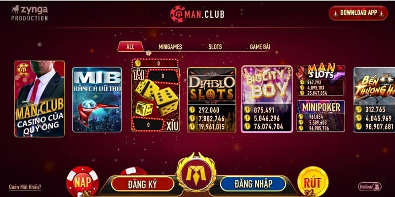 ManClub là cổng Game Bài đổi thưởng mà nhiều người Việt chọn gắn bó