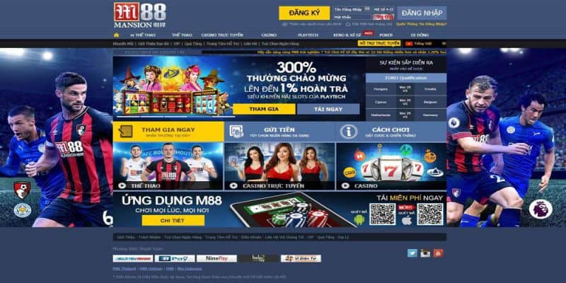 Các đối tác của m88