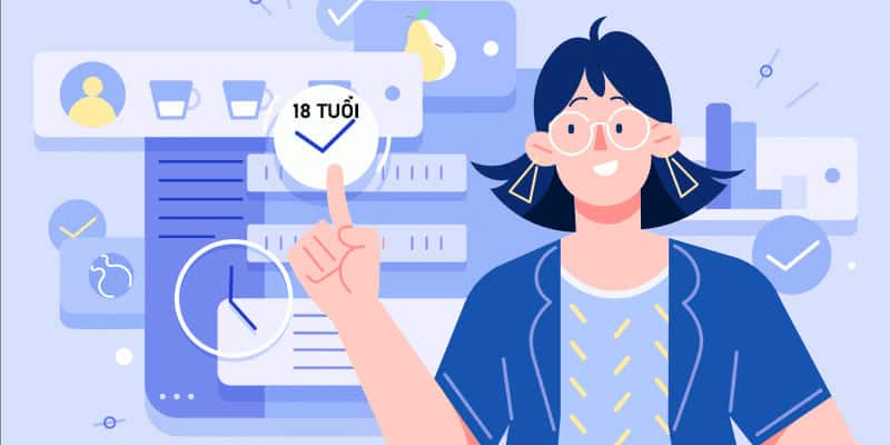 Đủ tuổi kiểm soát hành động của mình