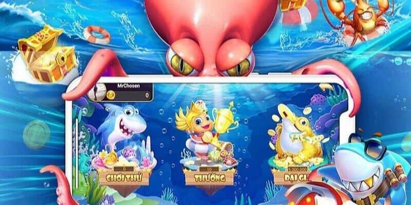 Các bước chơi bắn cá đổi thưởng đơn giản