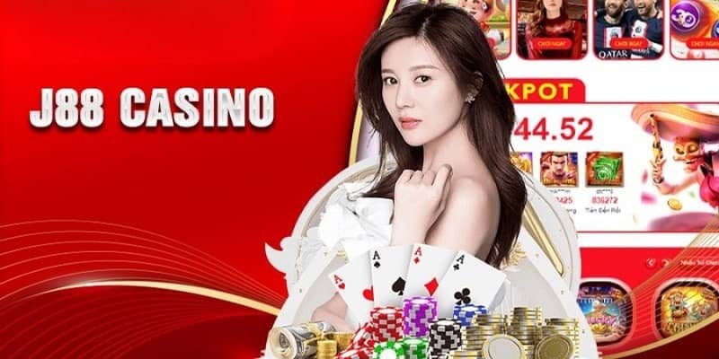 Sảnh casino J88 thu hút người chơi bởi các dealer chuyên nghiệp và nhiệt huyết